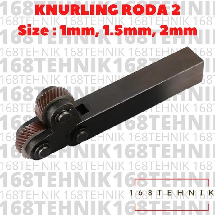 KNURLING RODA 2 (1.5MM) / KARTEL RODA 2 / MATA KARTEL / KNURLING TOOL