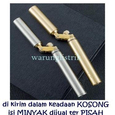Korek Api Minyak Jadul Retro Slim Nunchaku Chief Lighter Api Biasa