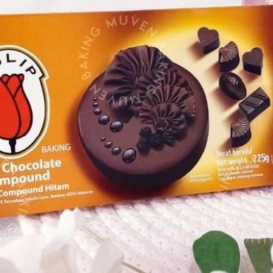 tulip dark chocolate compound