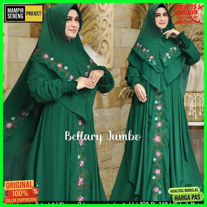New Bellary Syarii Jumbo Ld 120Cm By Mmc/Gamis Jumbo/Baju Muslim Jumbo/Busana Muslim Jumbo/Baju Syar