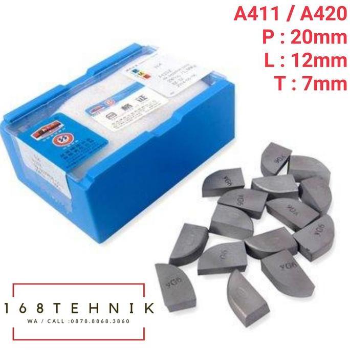 MATA PISAU WIDIA A420 / YG6 A420 KANAN KIRI / WIDIA YG-6 A420 / A420Z