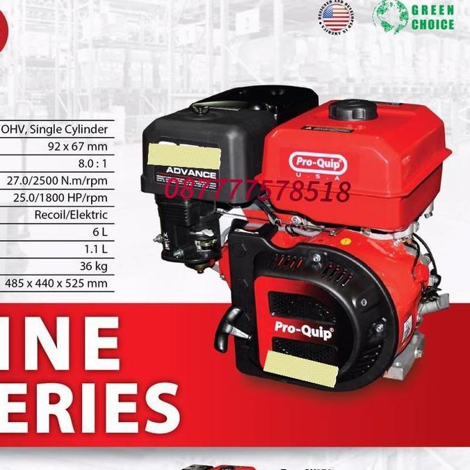 Ready Mesin Engine Pro Quip QX 200 Gasoline engine Pro Quip QX 200