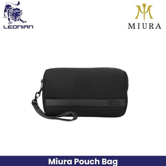 MIURA Premium Black Pouch Bag
