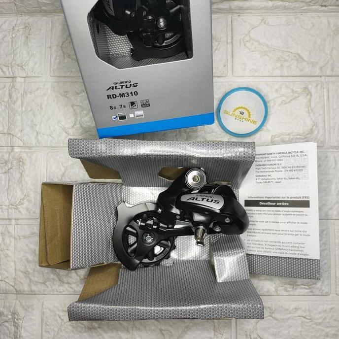 RD Rear Derailleur 7 8 Speed SHIMANO ALTUS RD-M310 Sepeda Lipat Seli Folding Bike MTB Roadbike