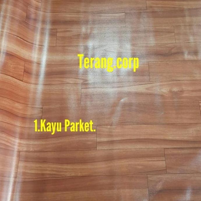 Karpet Vinyl plastik tebal kualitas Korea lebar 200 cm.