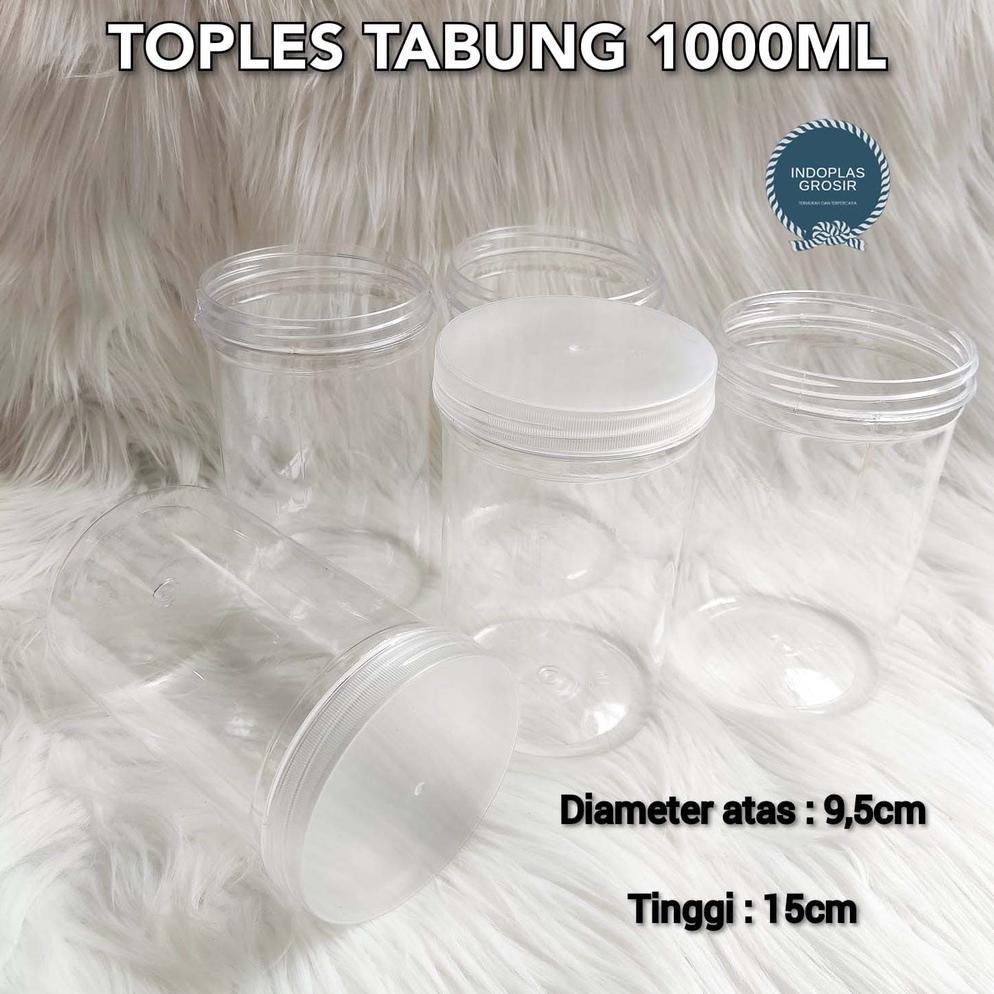 BEST SELLER TOPLES TABUNG EKONOMIS 1000 ML / TOPLES PLASTIK 1000 ML / TOPLES TABUNG 1000 ML