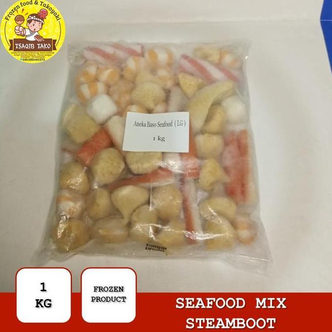 PROMO Aneka Baso Seafood 1 Kg / Baso mix Cedea/ STEAMBOT
