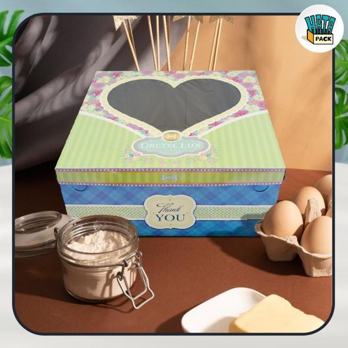 Dus Kue Tart / Dus Box Kue Hansel / Gretel Lux Ukuran 40 x 40 x 15 cm