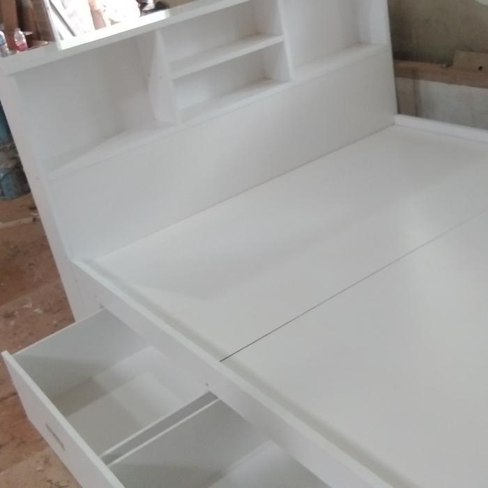 DIVAN LACI (RANJANG) UNTUK KASUR BAHAN KUAT & TEBAL FREE ONGKIR JBDTBK Kayu Furniture