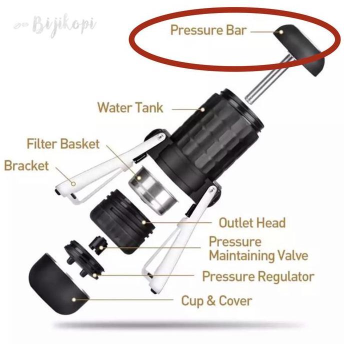 Sparepart Staresso Mirage SP 300: Pompa - Pressure Bar Part