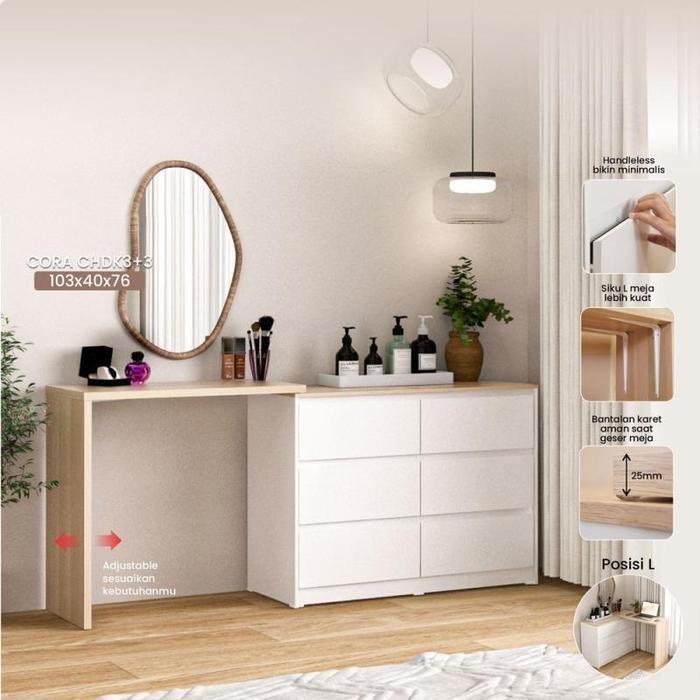 MEJA KERJA MULTIFUNGSI TORRES