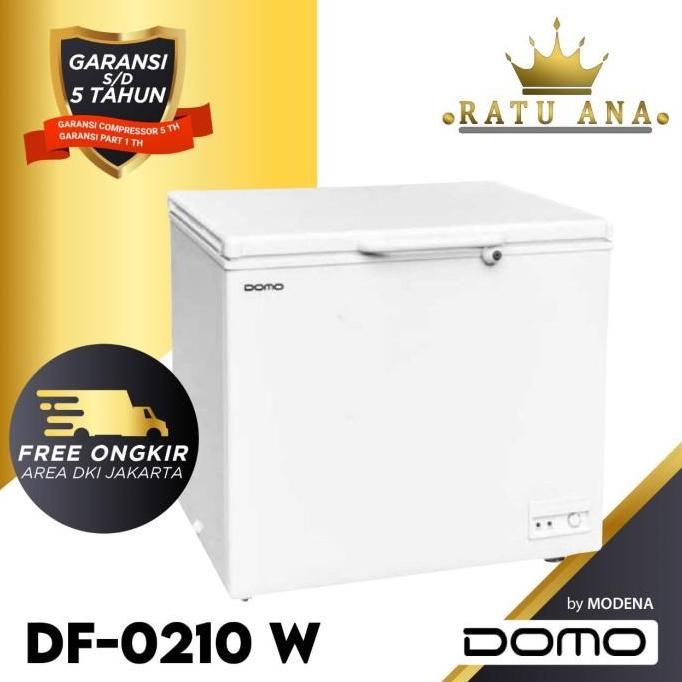 DOMO BY MODENA CHEST FREEZER TYPE DF 0210 W - FREEZER BOX