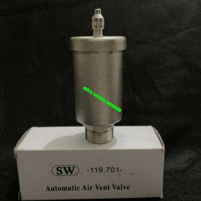 Automatic Air Vent Valve Drat 1" (Inch)-Otomatis Air Vent Valve 1 Inch