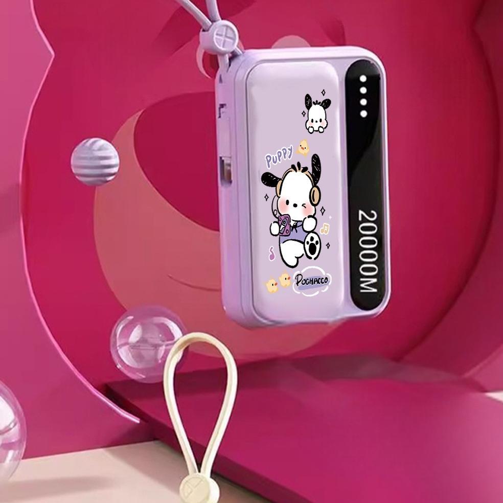 Best Sale Mini Size Lotso Powerbank Portable 20000 Mah With 4 Usb Fast Charging Dual Input Port Type