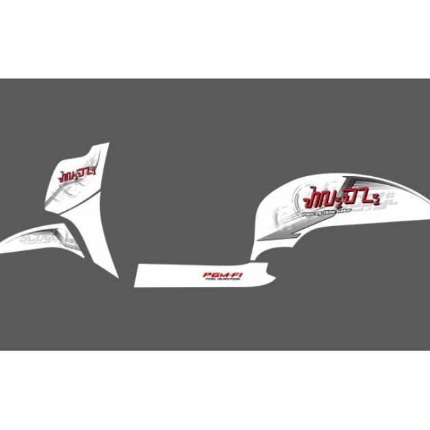 Striping Transparan Scoopy Striping Transparan Scoopy New Mothai Thailook Design