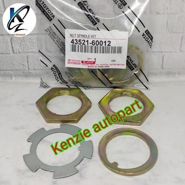 Nut Spindle Kit Toyota Hartop 1F