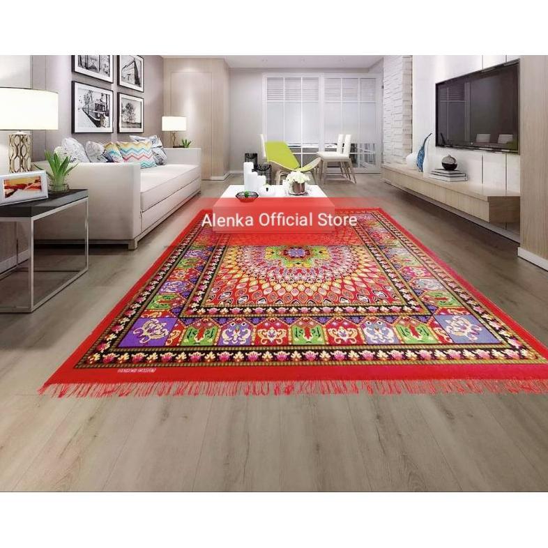 DISKON KARPET LANTAI TURKI SHIVA JUMBO UKURAN 205 X 240 CM TEBAL / KARPET PERMADANI PREMIUM / TIKAR 
