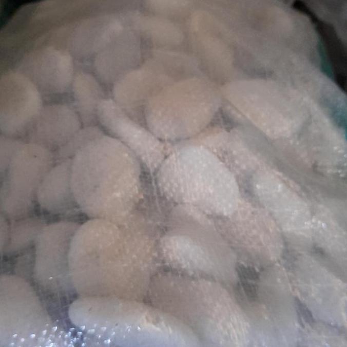 Batu koral hiasan taman 10kg // Batu koral putih 10kg
