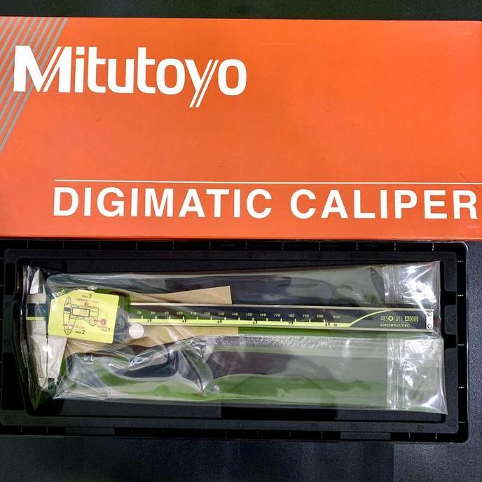 Caliper Sigmat Digital 0-200 Mm Atau 8" Mitutoyo Original Baru