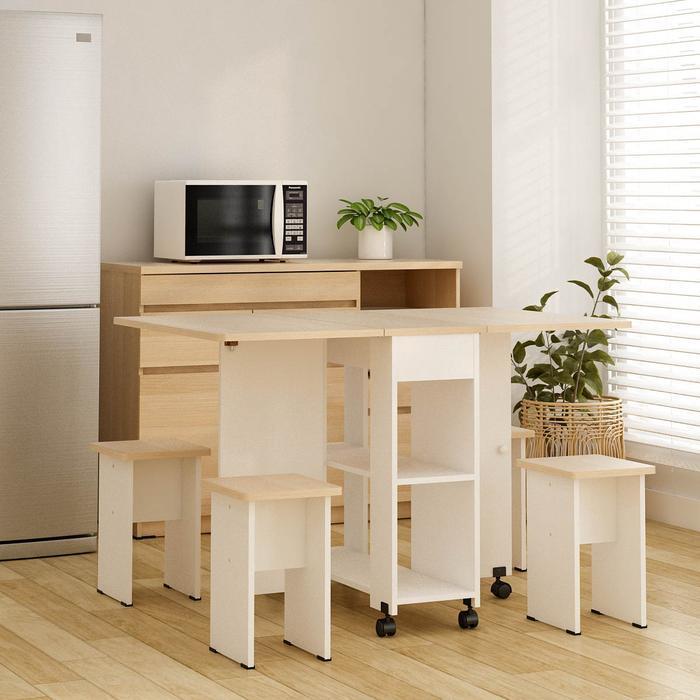 JMO - MEJA MAKAN LIPAT PIRA ALLISON -  DT 120