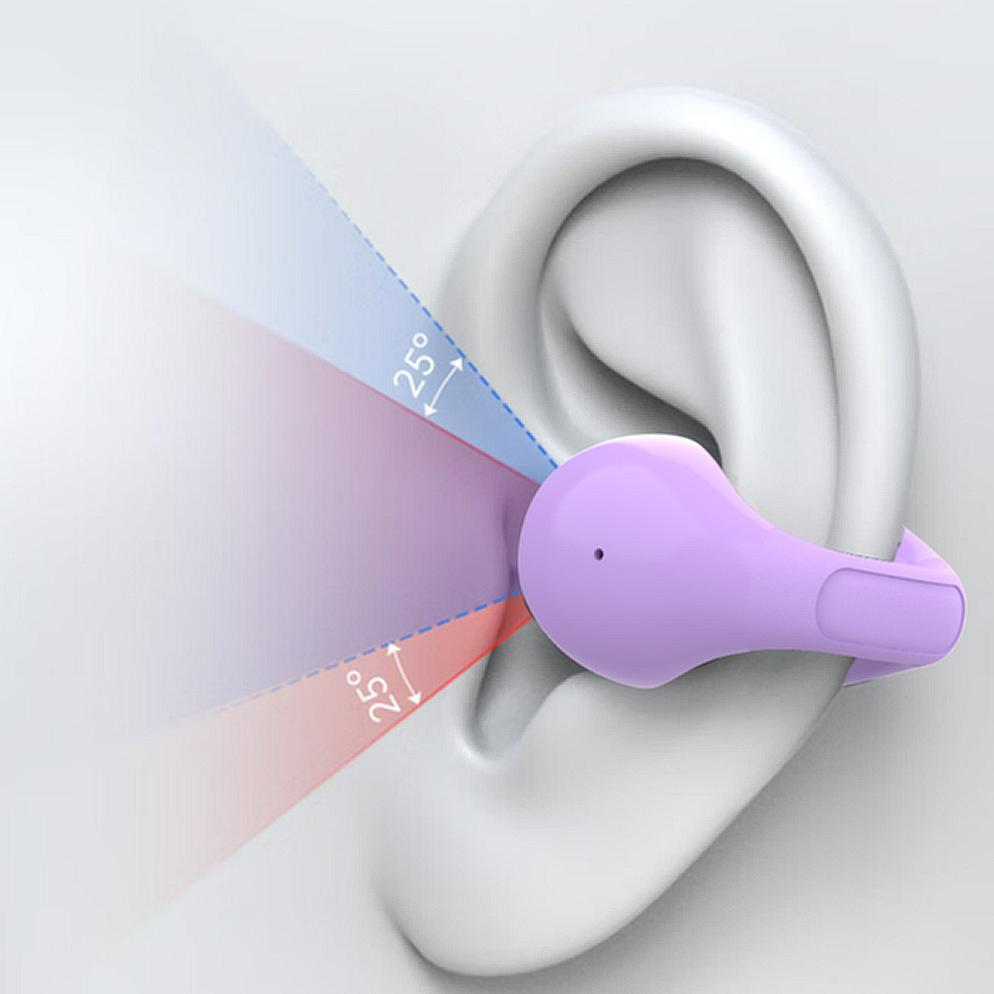 Terbaru Jovitech Ep28 Original Wireless Ear Clip Earphone Bluetooth 5.3 Tws Ear Clip Headset Design 