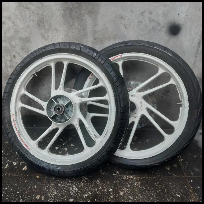 DISKON VELG VELEG PELEK DEPAN BELAKANG HONDA CS1 CS ONE ORIGINAL