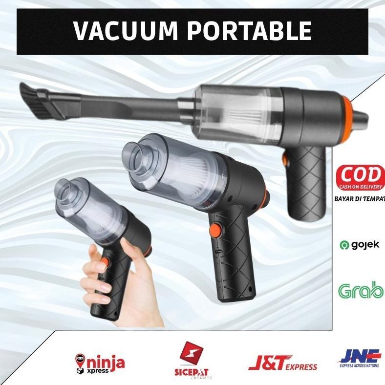 TERBARU Vacuum Vacum Vakuum Vakum Jet Cleaner Wireless Portable Mini 2in1 Alat Sedot Hisap Penyedot 