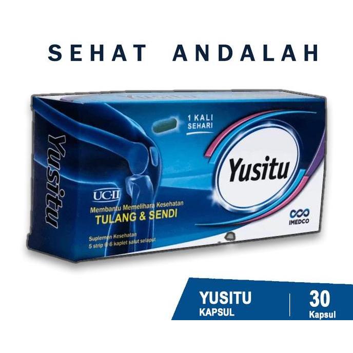 YUSITU (1 Box / 30 Kapsul) Obat Tulang dan Sendi Terbaik