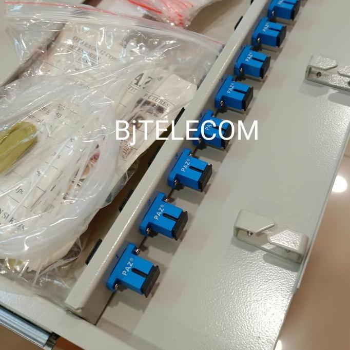 TERMURAH - ODF 12 core SC lengkap adapter sc PAZ/ Otb 12 core PAZ lengkap adapter