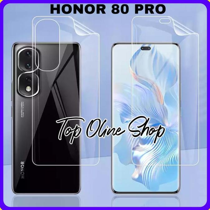 HONOR 80 PRO 5G HYDROGEL CLEAR / MATTE FRONT+BACK SCREEN GUARD COVER