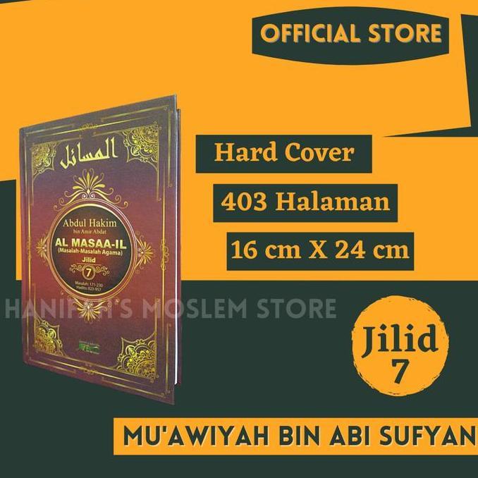 Ready Al Masaail Jilid 7 Abdul Hakim Al Masail Muawiyah Bin Abi Al Masaa il