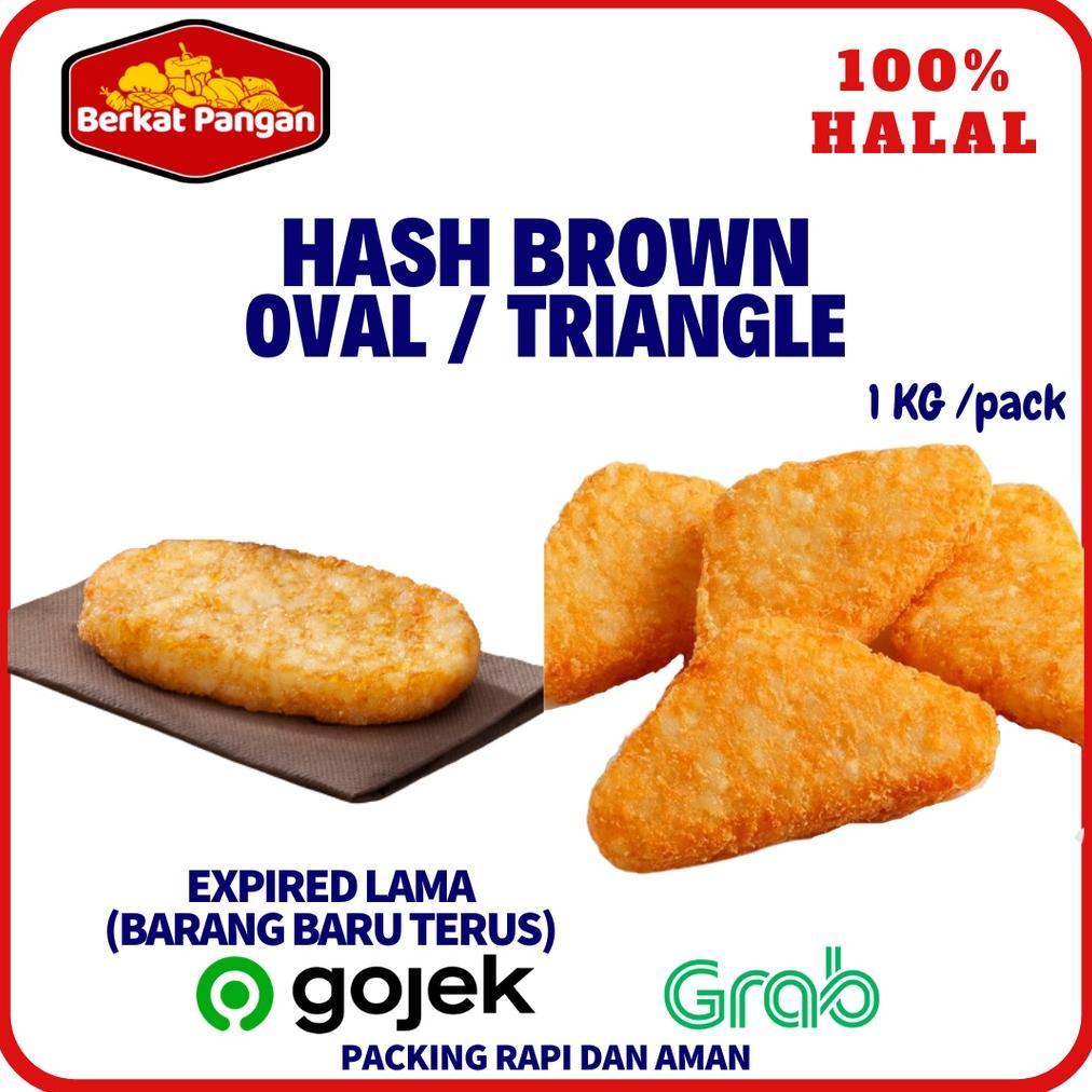 Terlaris Kentang Hash Brown Triangle 1 Kg