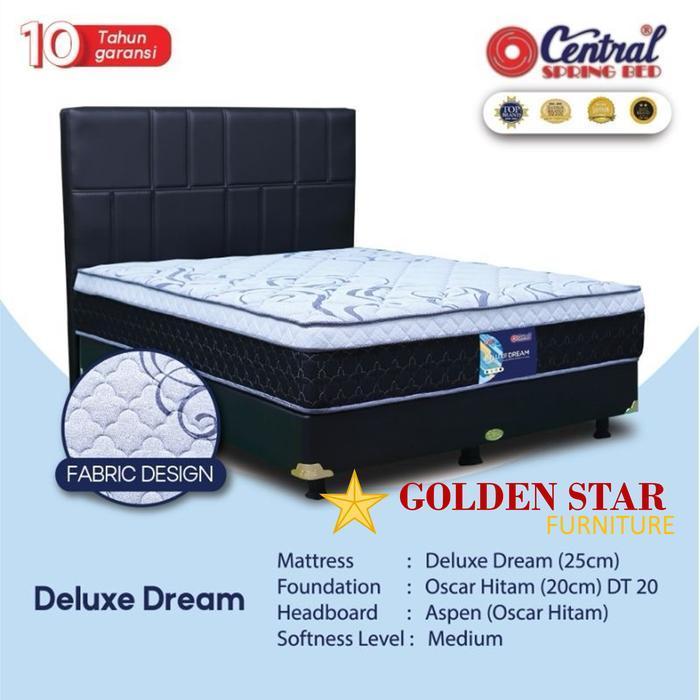 Kasur Central Springbed Deluxe / SET spring bed 120/160/180 x 200 SALE