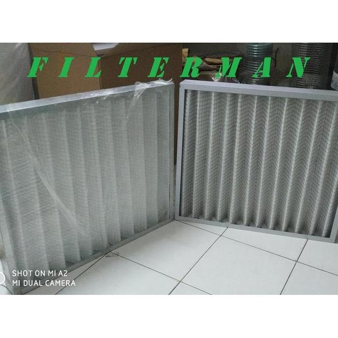 TERMURAH - Saringan Debu Udara Dust Air Filter Panel Cassette AHU HVAC FCU Frame Custom