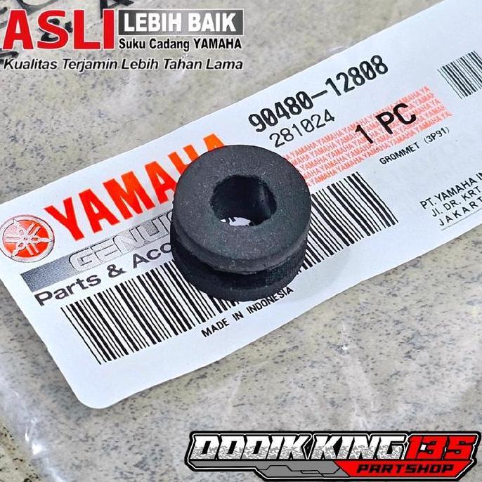 KARET GROMMET COVER BODY & SPAKBOR DEPAN BELAKANG F1ZR FIZR FORCE1 ALFA CHAMP ORIGINAL YAMAHA | 9048