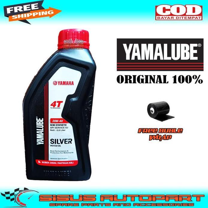 Ready Yamalube Silver 800ml ORIGINAL / Oli Yamalube Silver Motor Bebek Yamaha / Oli Yamalube Silver 