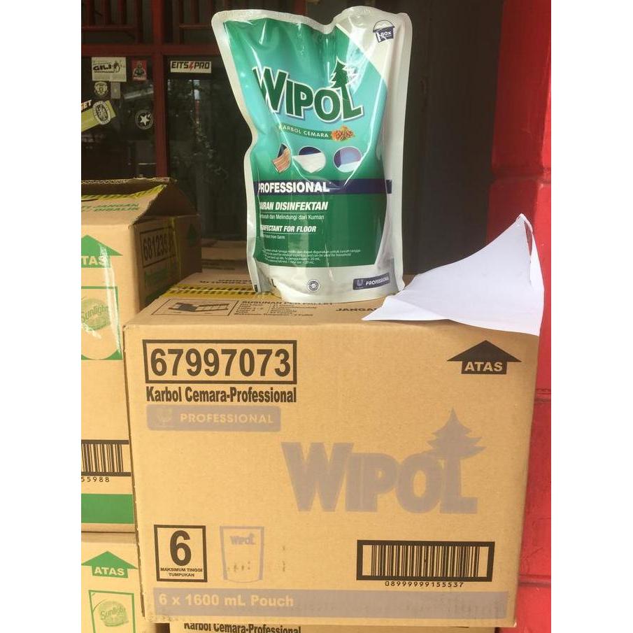 READY Wipol pembersih lantai 1 dus isi 6