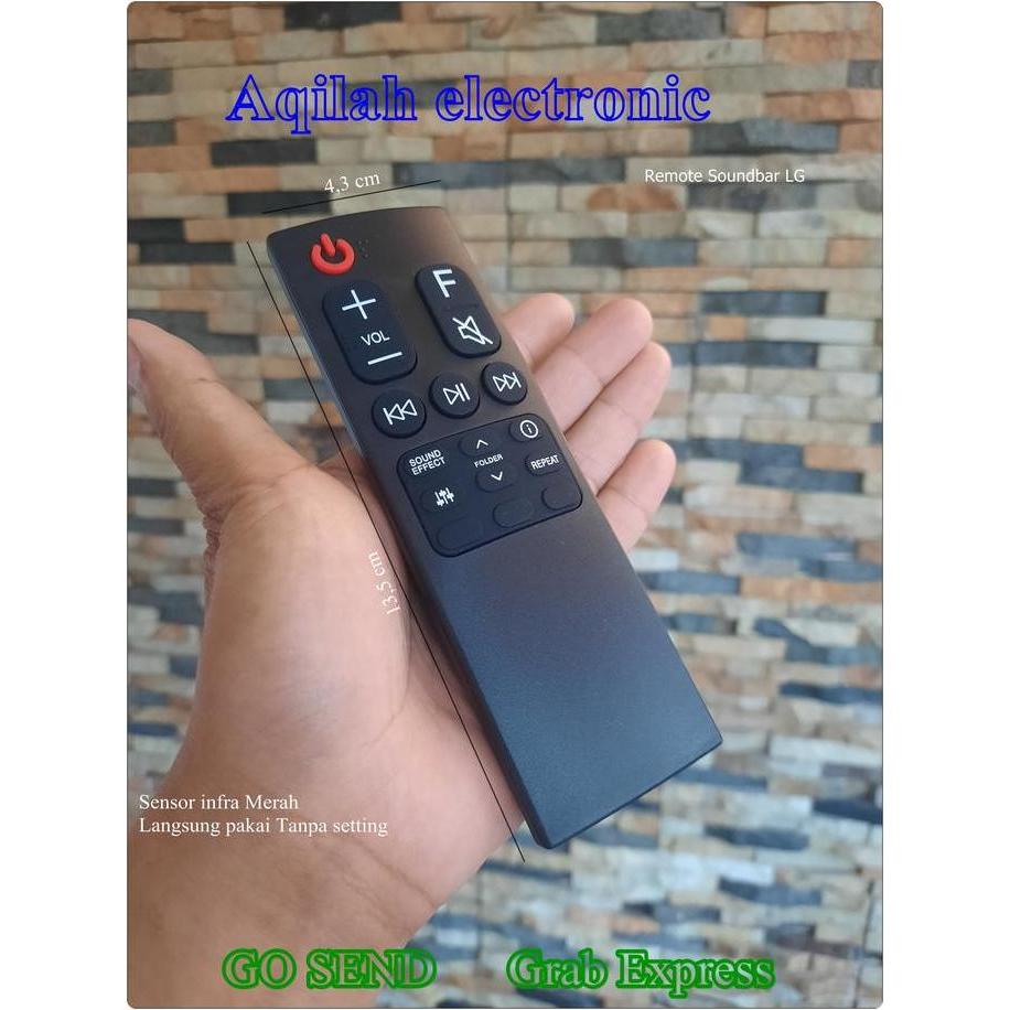 HARGA DISC - Remote soundbar LG remote home audio Soundbar LG AKB75595331