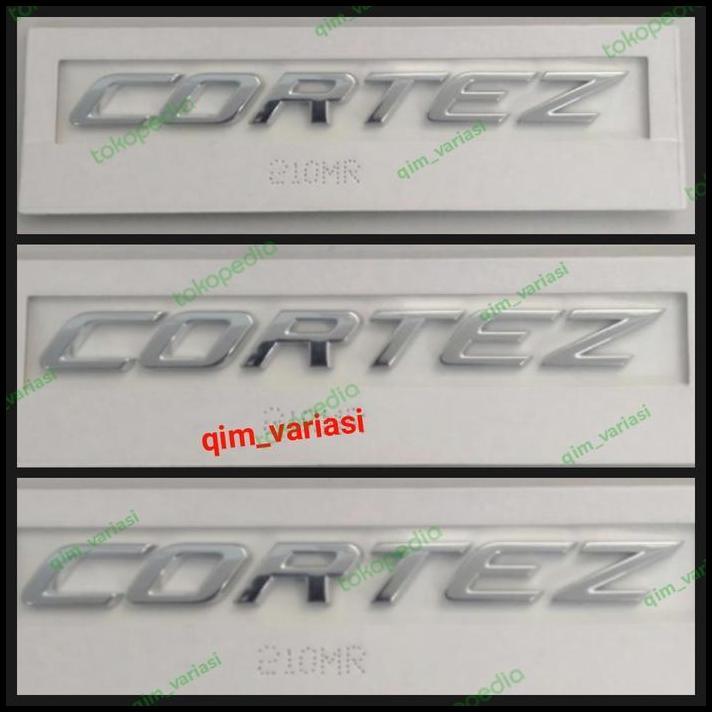 TERLARIS EMBLEM LOGO WULING CORTEZ