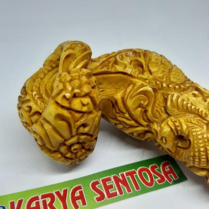 Barang Antik Gagang Pegangan Hendel Keris Ukir