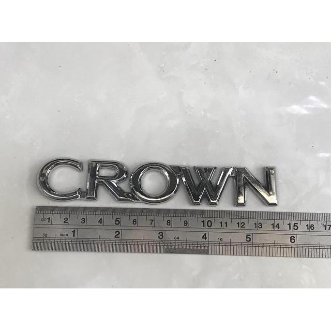 Emblem Crown untuk bagasi Toyota Crown