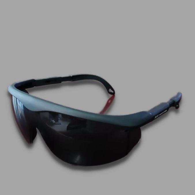 Kacamata Safety LAS HITAM ANSI Z87+ (Anti fog & UV Protection) Taiwan