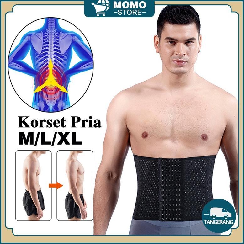 NEW Koset Pria / Korset Cowok / Korset Pelangsing Perut Buncit [terbaik][terlaris]