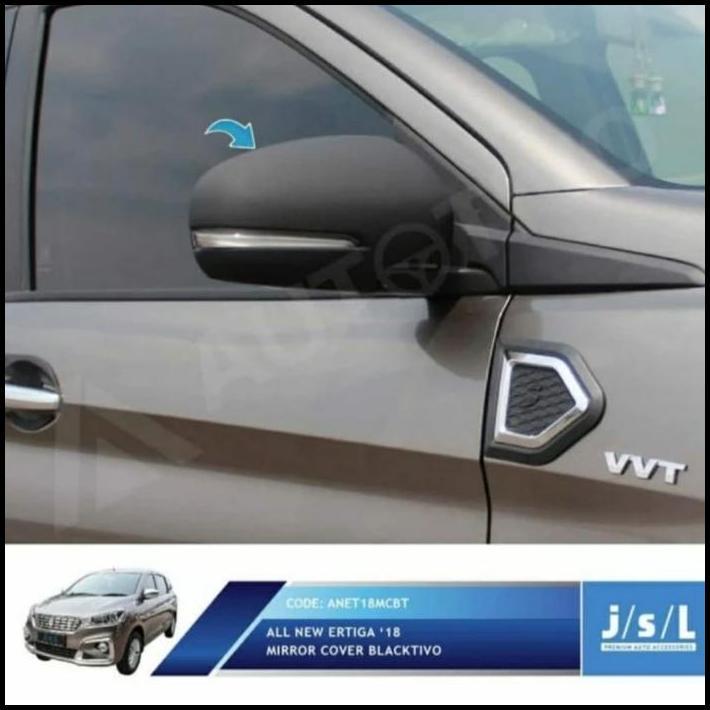 TERLARIS MIRROR COVER SPION HITAM BLACKTIVO JSL XL7 / XL 7 !