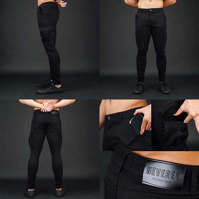 NEVERES SPORTSWEAR Tactical Cargo Chino Pants HT