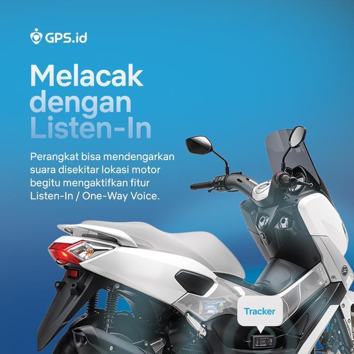 Gps.Id Lite Guarda A40 Gps Tracker Pelacak Lokasi Motor Jaringan 4G Matikan Mesin Jarak Jauh Anti Ma