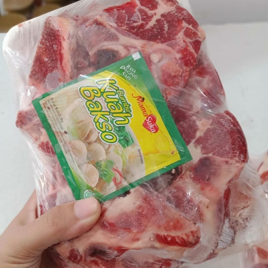 Terlaris Iga Gondrong Daging Sapi 1Kg + Bumbu