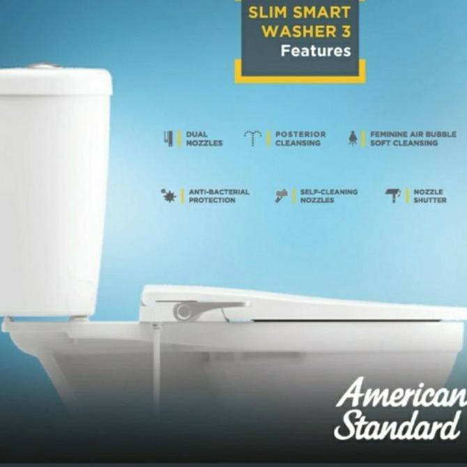 Tutup Closet American Standard Slim Smart Washer 3 / Seat Cover Closet Terlaris