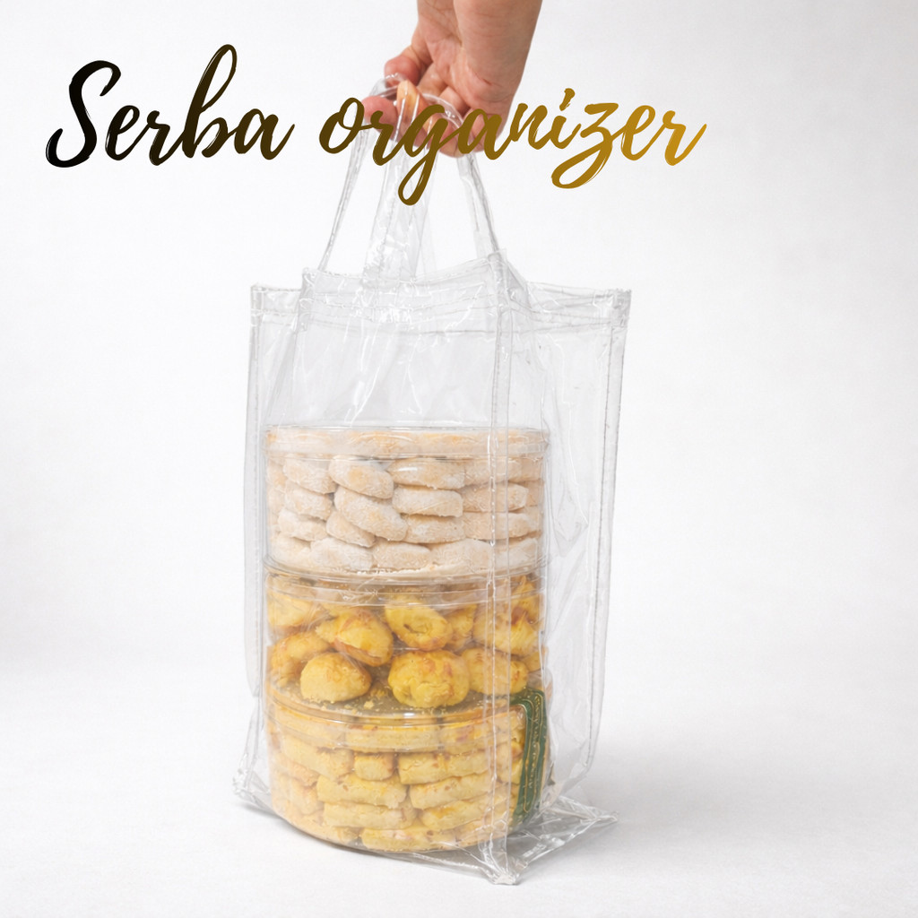 Tas KUe Nastar , Tas kue kering , Tas hampers kue kering ,  Tas toples Nastar 500gram , Tas sembako