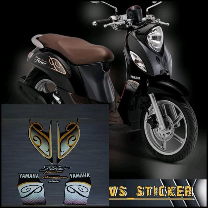 GRATIS ONGKIR STRIPING STICKER LIST STANDART MOTOR FINO PREMIUM 2018 2019 MAGENTA PINK SILVER PUTIH 